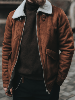 Brown Shearling