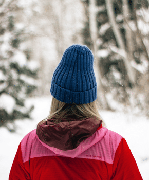 Blue Beanie